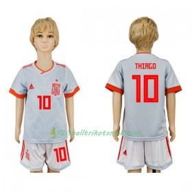 Fußballtrikots Spanien Thiago 10 Kinder WM 2018 Auswärts-trikot kaufen